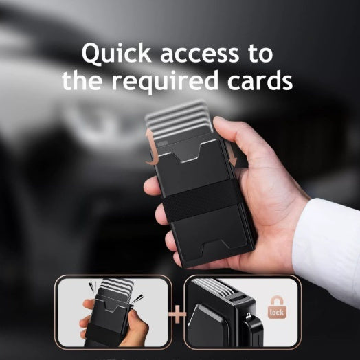 Ultra-thin Strap Card holder