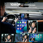 OTTOCAST Cabin Care Wireless CarPlay Adapter with 1080P Cabin Camera