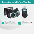 OTTOCAST Cabin Care Wireless CarPlay Adapter with 1080P Cabin Camera