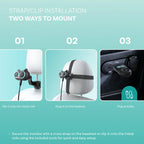 OTTOCAST Cabin Care Wireless CarPlay Adapter with 1080P Cabin Camera