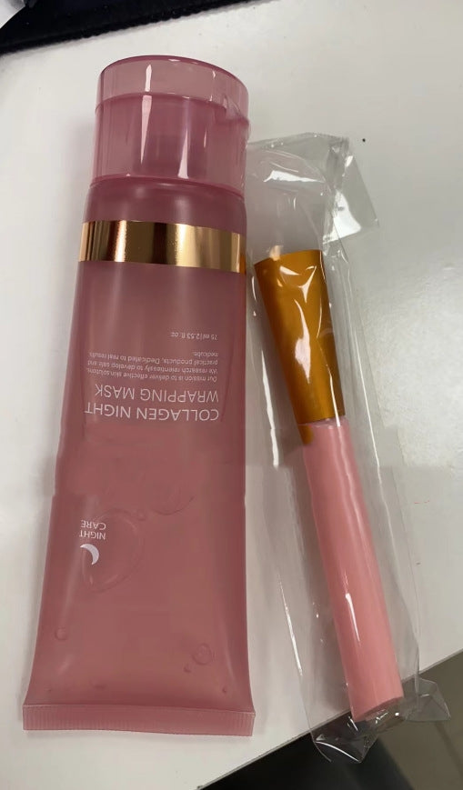 Face Night Mask Collagen Wrapping Mask Natural Elasticity & Hydration