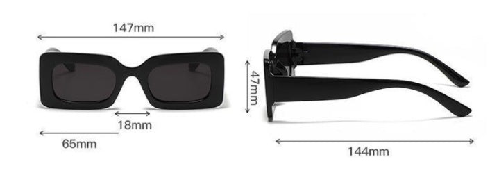 Small Frame Vintage Sunglasses