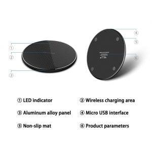 15W Fast Wireless Charger Pad