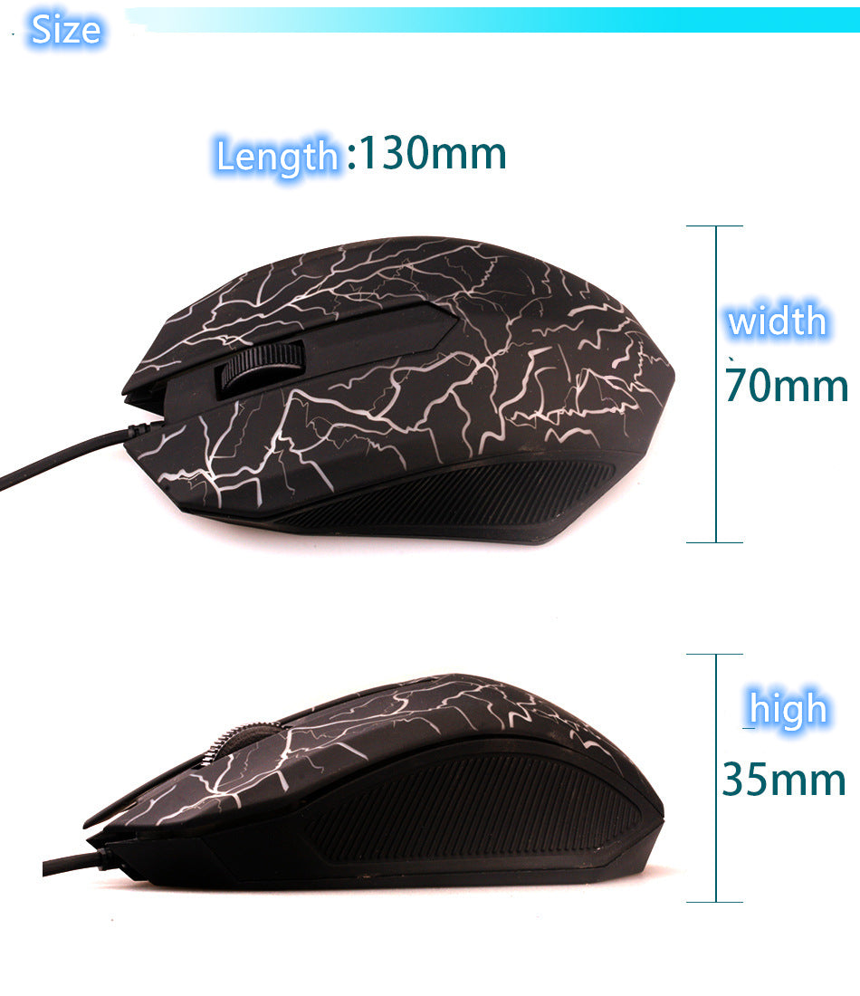 Unique Wired Mouse for Computer