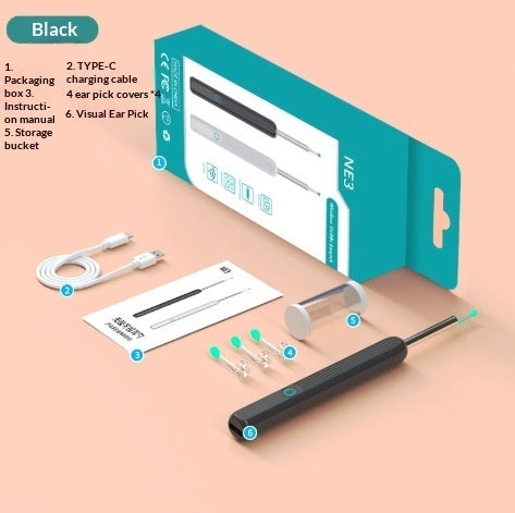 Ear cleaner with camera