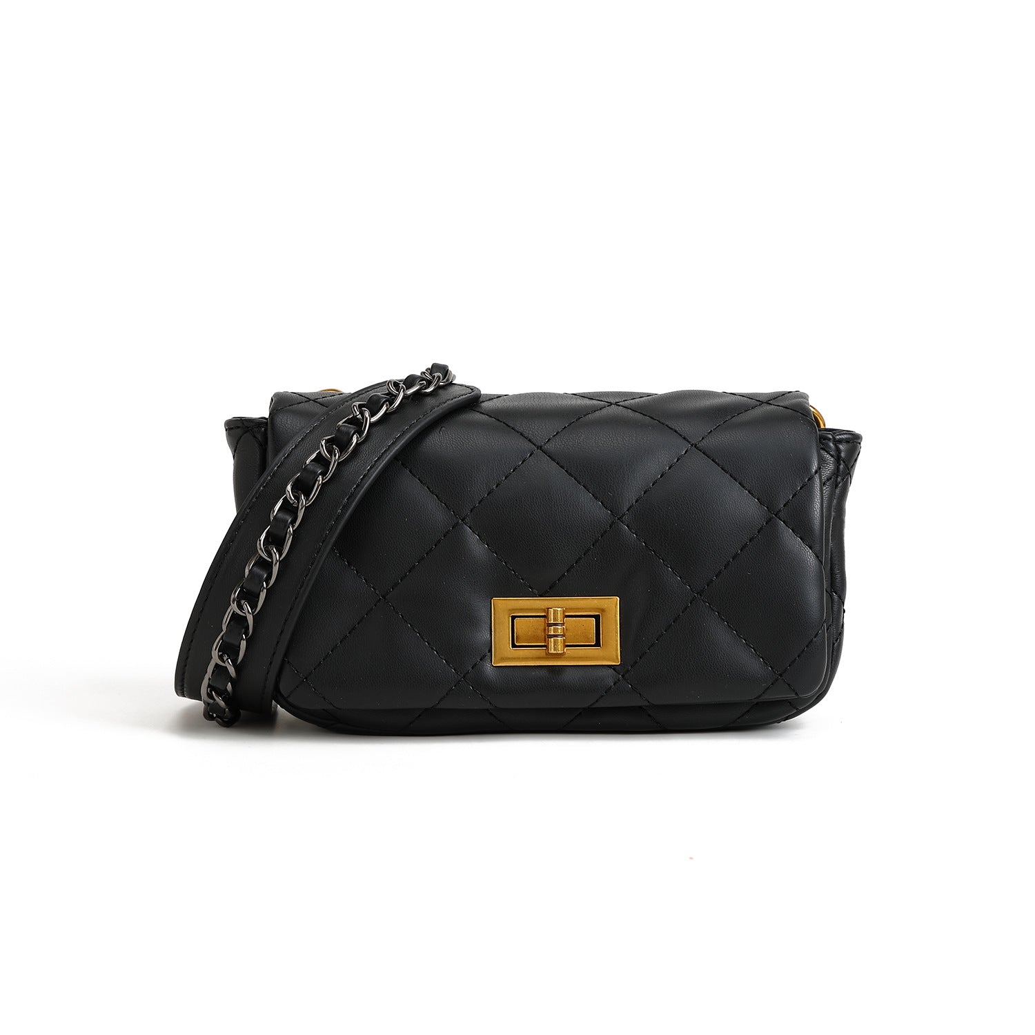 Trendy Mini Bag With Chain  Strap