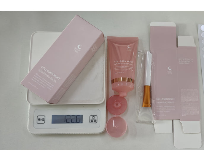 Face Night Mask Collagen Wrapping Mask Natural Elasticity & Hydration