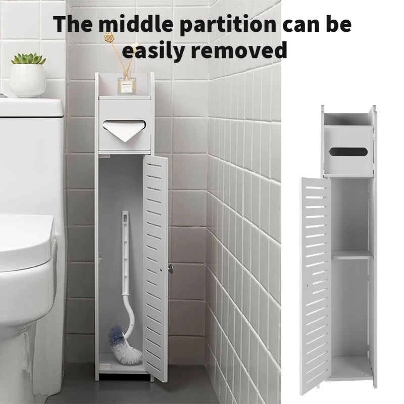 Bathroom Cabinets Tall Slim  Waterproof