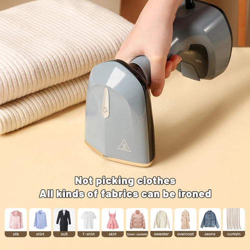 1500W Portable Electric Fabric Steamer, Handheld Garment Ironing Machine