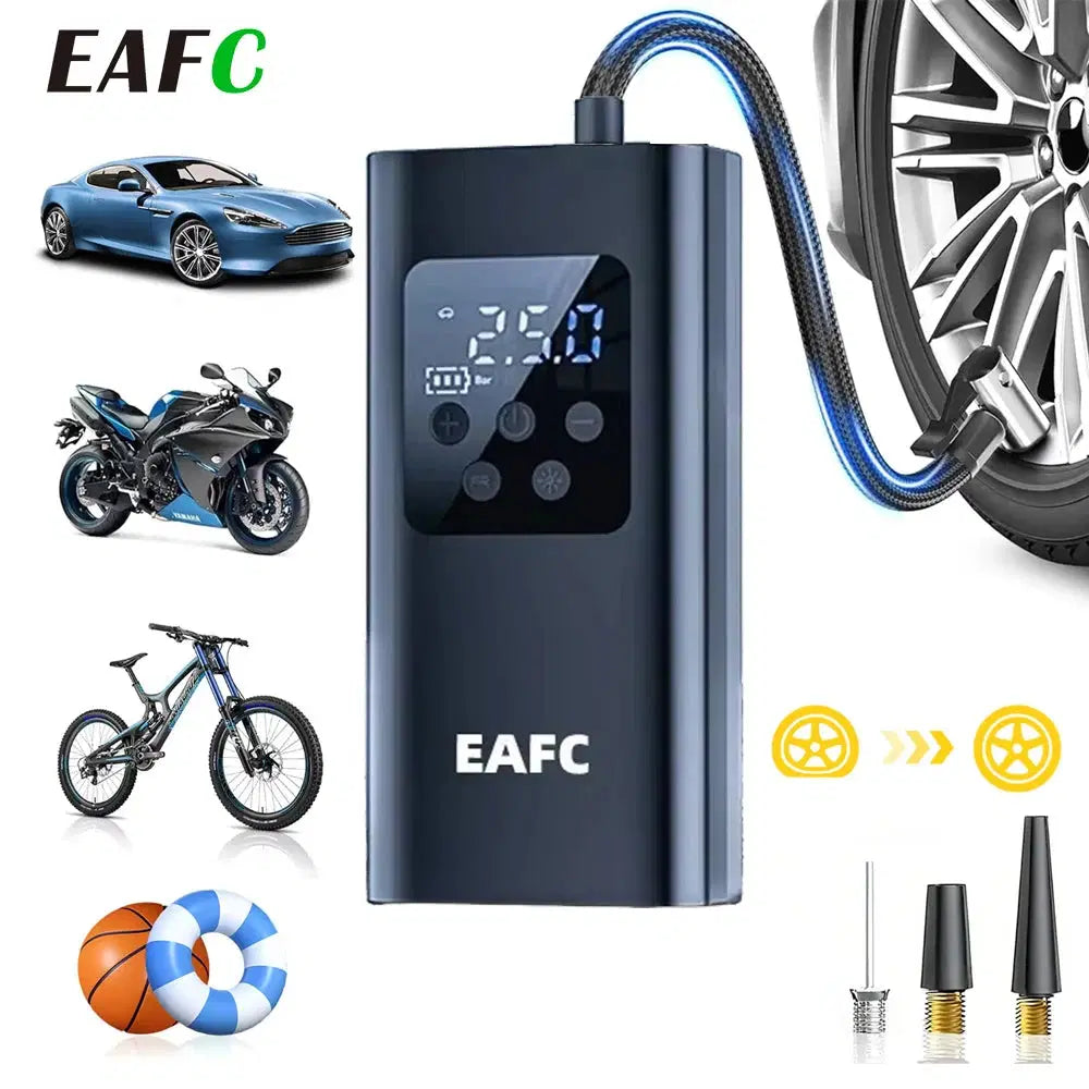 ProInflate™ 150PSI Portable Wireless Air Pump – All-in-One Electric Tire Inflator - Multiverse store