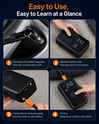 Portable Cordless Tire Inflator – 120W 150PSI Electric Air Pump