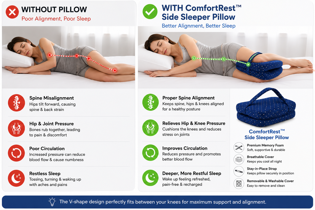 ComfortRest™ Side Sleeper Pillow