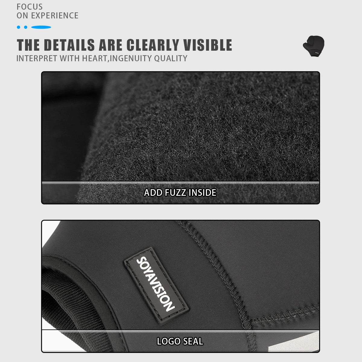 SOYAVISION MotoShield Thermal Mitts Gloves - Multiverse store