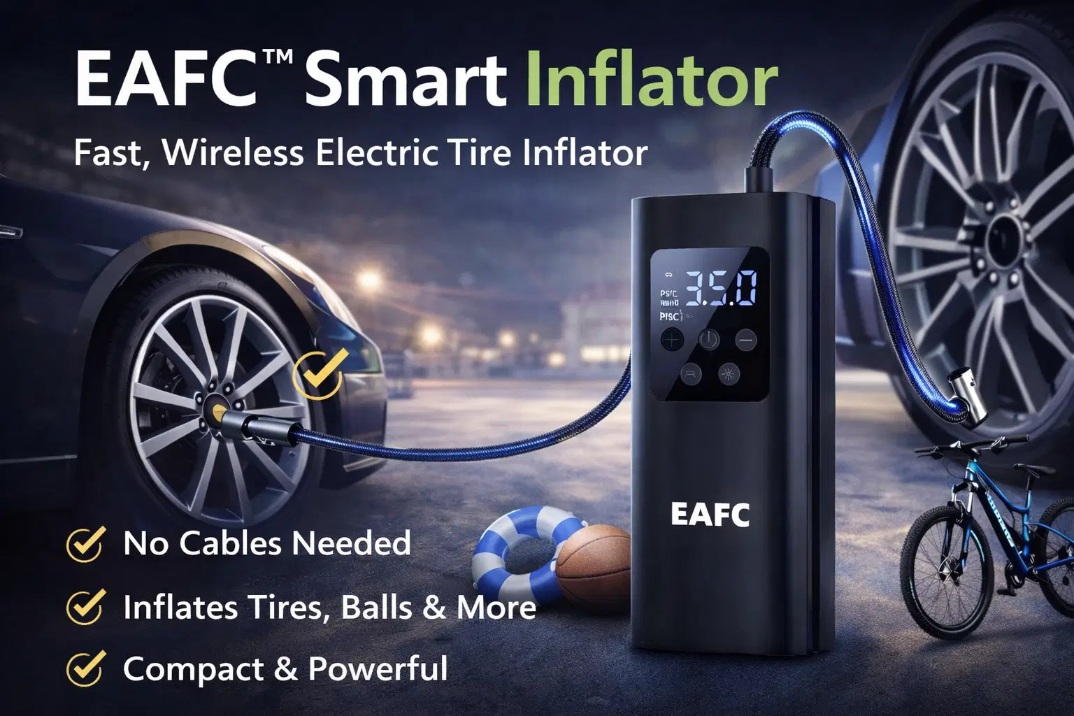 EAFC™ Wireless Tire Inflator