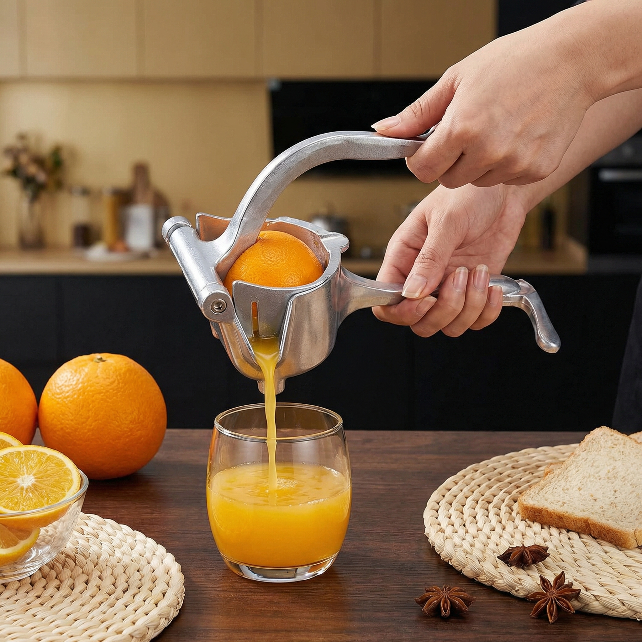 Manual Aluminum Alloy Juice Squeezer