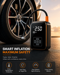 Portable Cordless Tire Inflator – 120W 150PSI Electric Air Pump