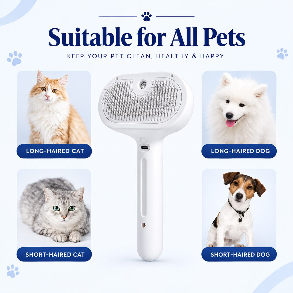 Pet Steam Brush(2 in 1)