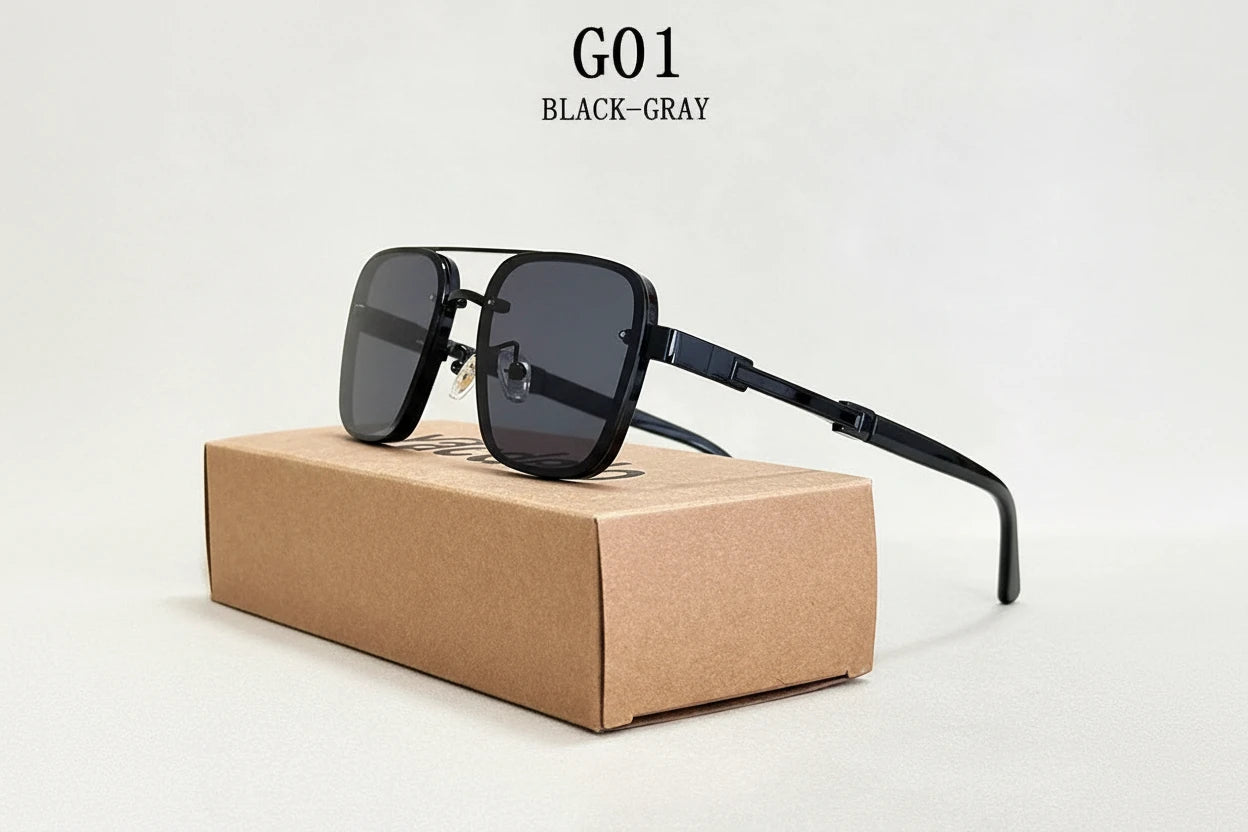 New Luxury  Vintage sunglasses for Men