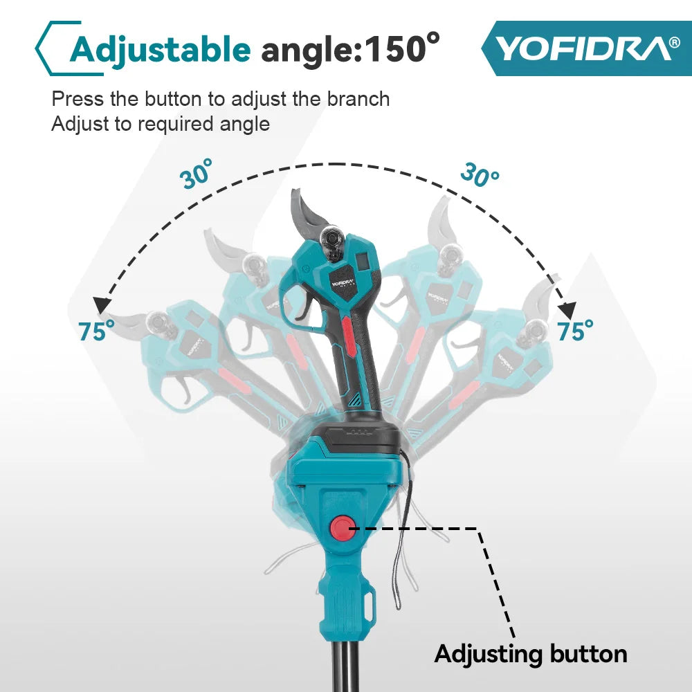 YOFIDRA Brushless Electric Chainsaw 3IN1 High Branch