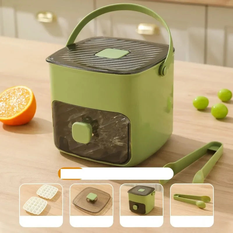 48-Grid Ice Cube Tray with One-Touch Easy Release