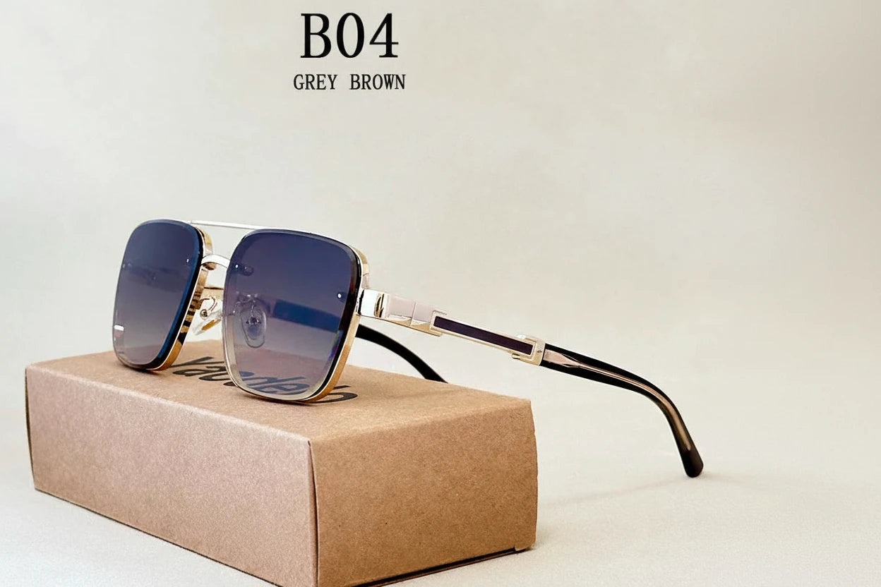 New Luxury  Vintage sunglasses for Men