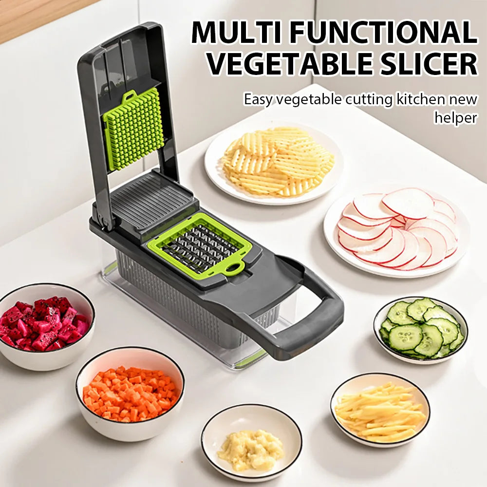 16 IN 1 Multifunctional Vegetable Chopper set