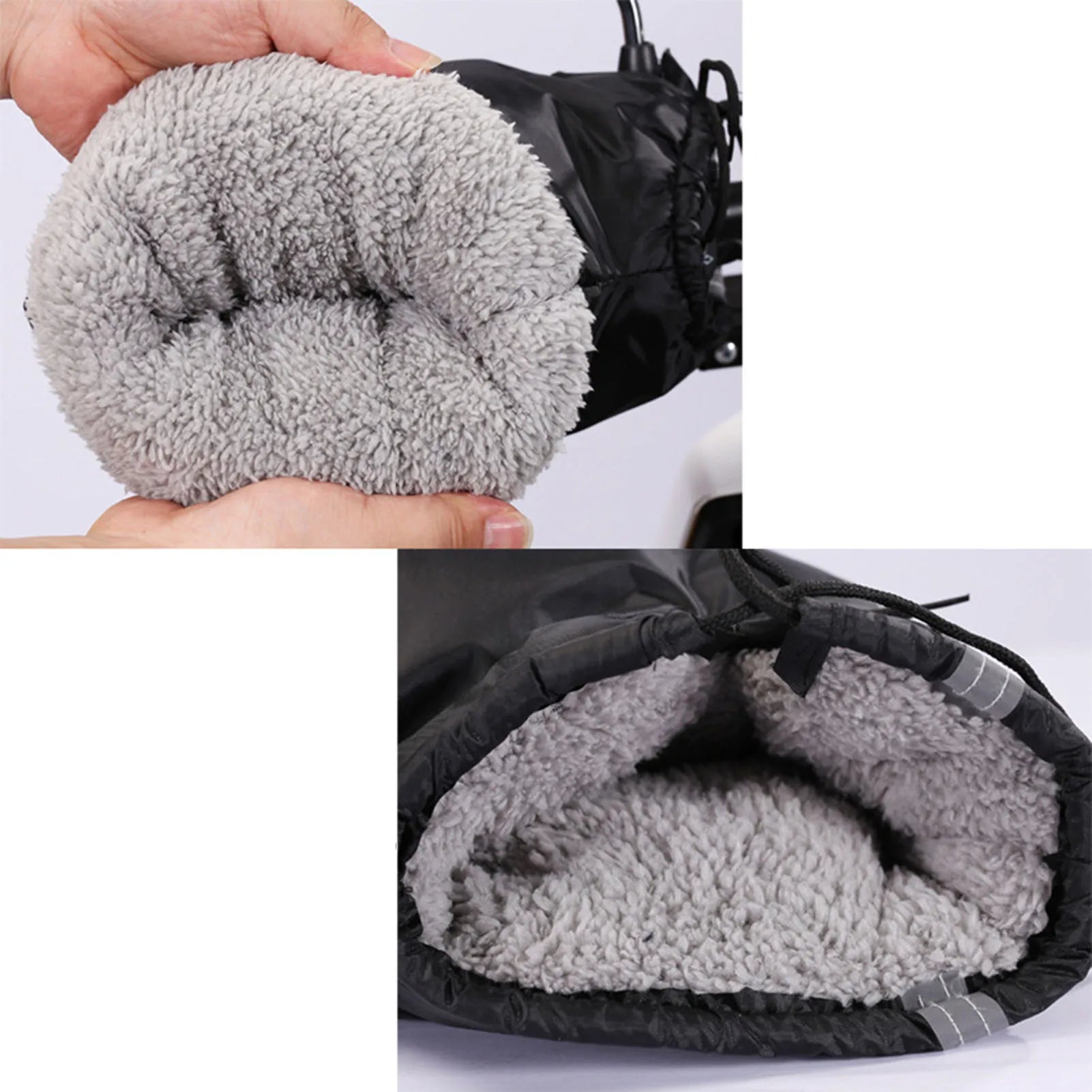 ThermoGrip™ Motorcycle Windproof Handlebar Mittens – Insulated & Waterproof