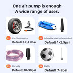 ProInflate™ 150PSI Portable Wireless Air Pump – All-in-One Electric Tire Inflator - Multiverse store