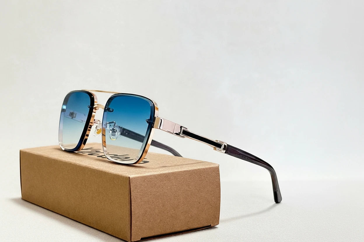 New Luxury  Vintage sunglasses for Men