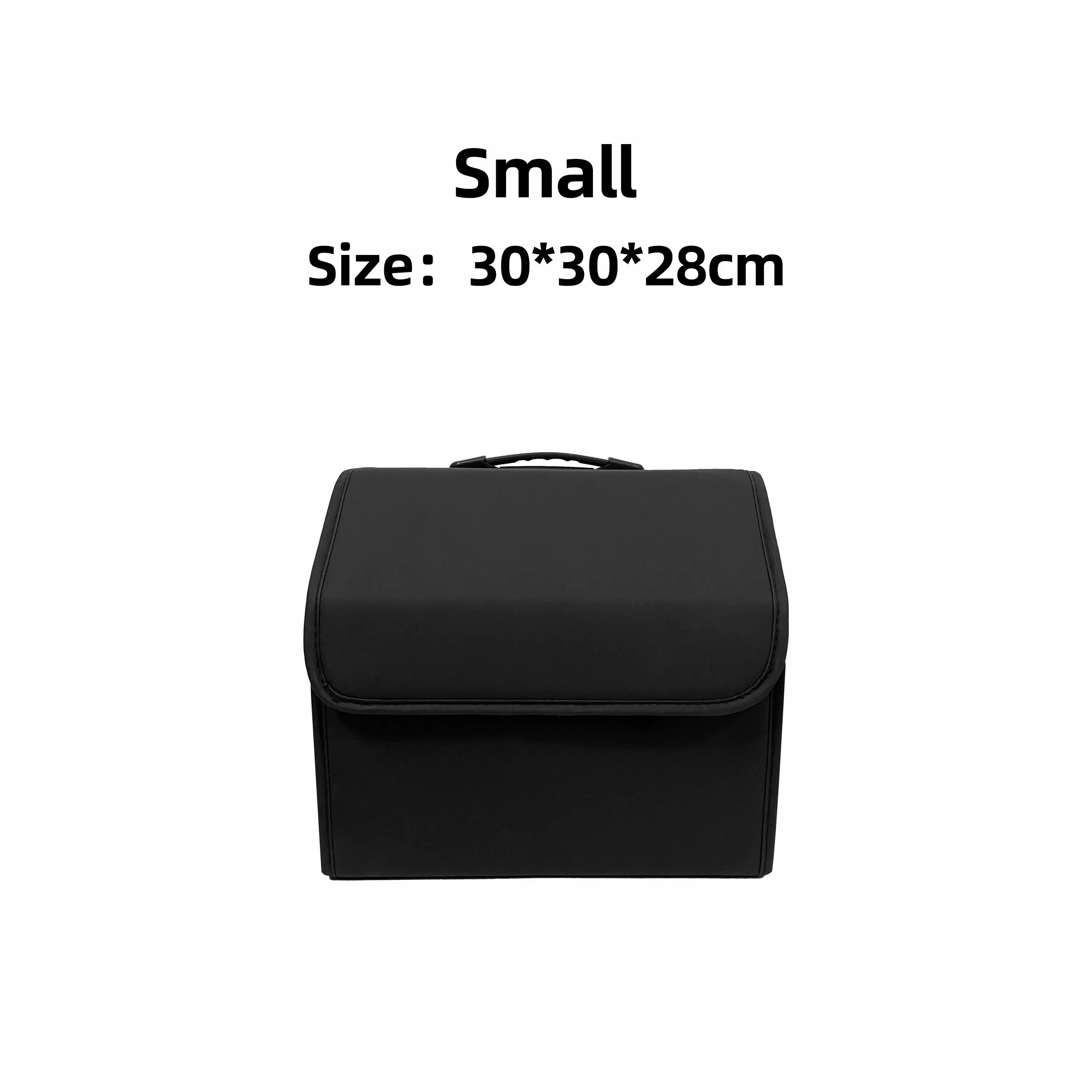 Premium PU Leather Car Trunk Organizer
