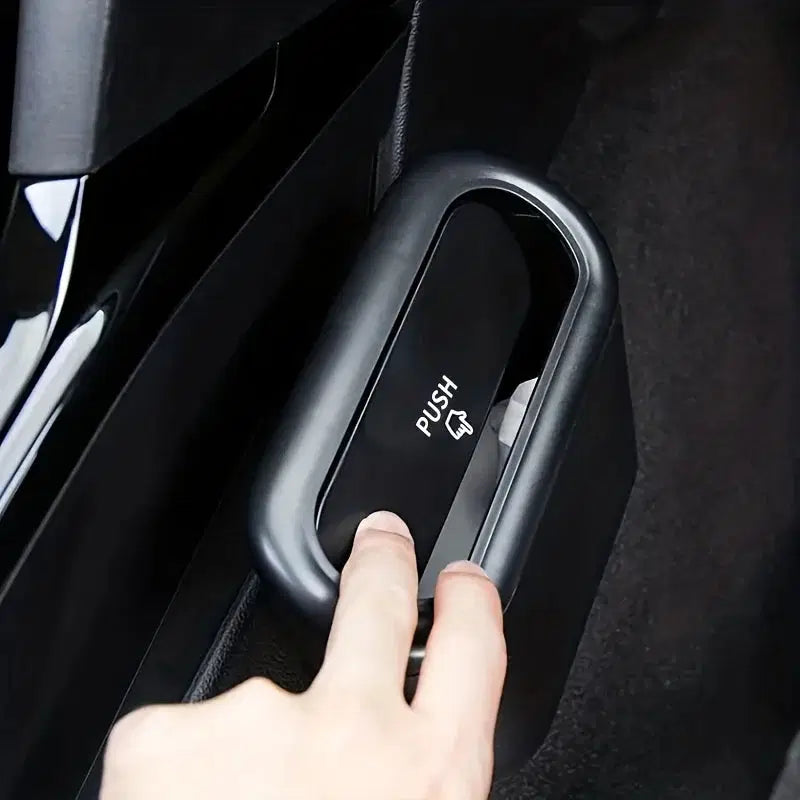 Plastic Portable Car Trash Can Bin