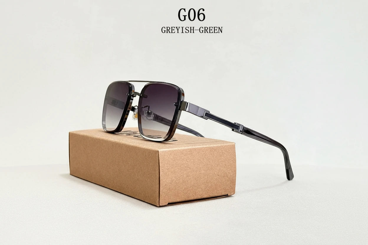 New Luxury  Vintage sunglasses for Men