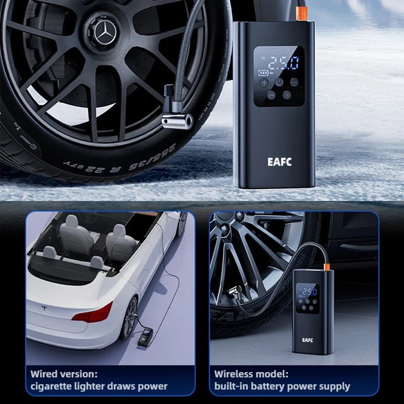 ProInflate™ 150PSI Portable Wireless Air Pump – All-in-One Electric Tire Inflator - Multiverse store