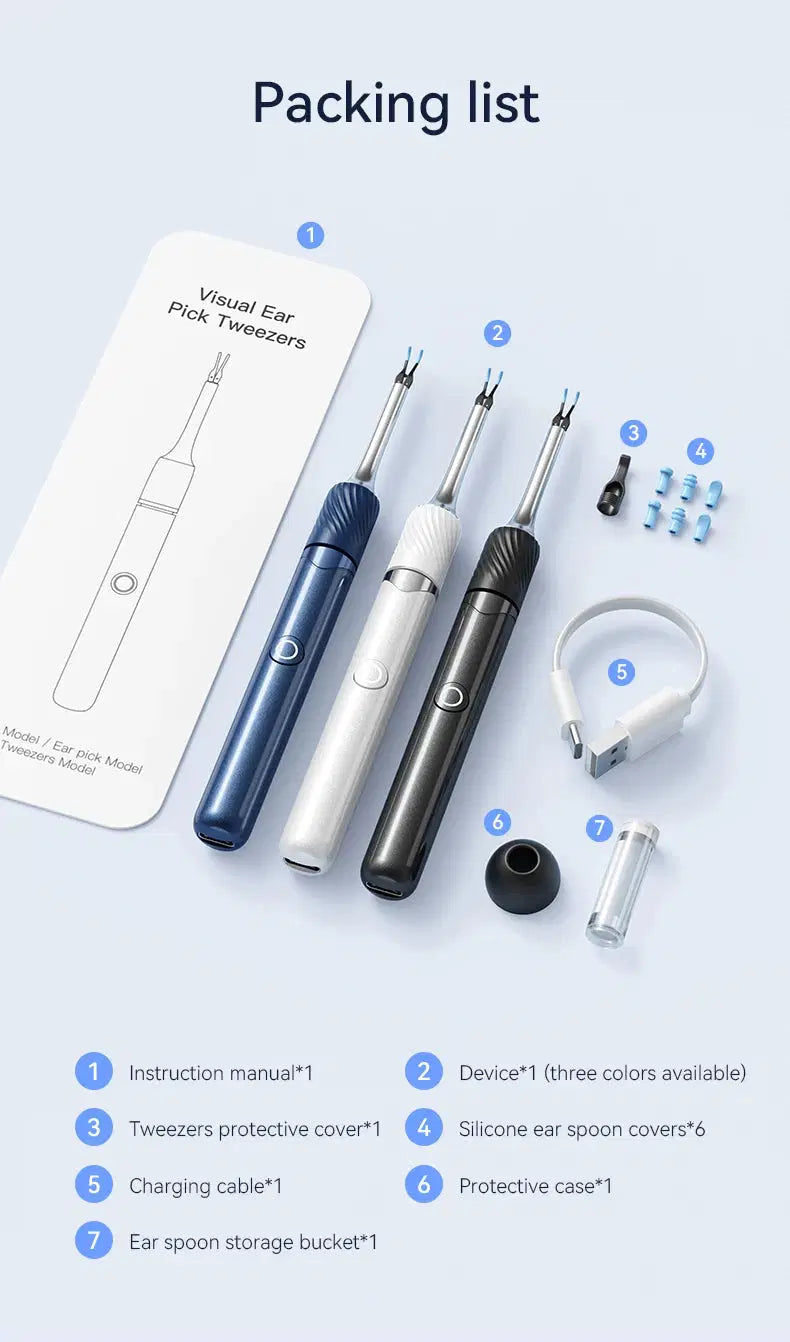 3 in 1 Smart Visual(Ear) Wax Removal Kit - Multiverse store