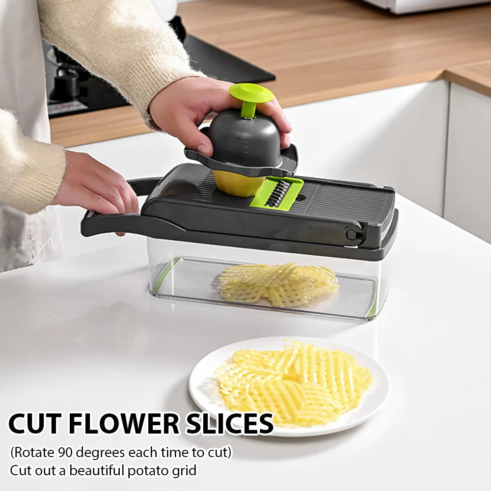 16 IN 1 Multifunctional Vegetable Chopper set