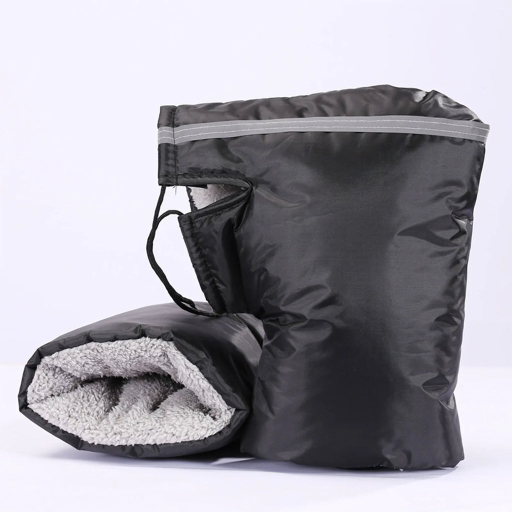 ThermoGrip™ Motorcycle Windproof Handlebar Mittens – Insulated & Waterproof