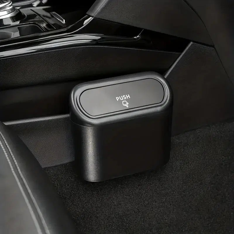 Plastic Portable Car Trash Can Bin