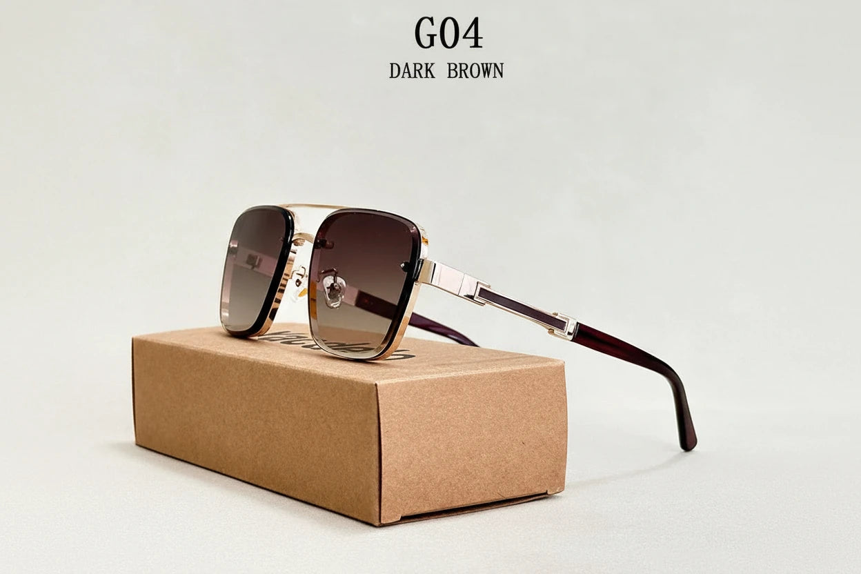 New Luxury  Vintage sunglasses for Men