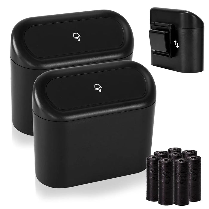 Mini Plastic Car Trash Bin