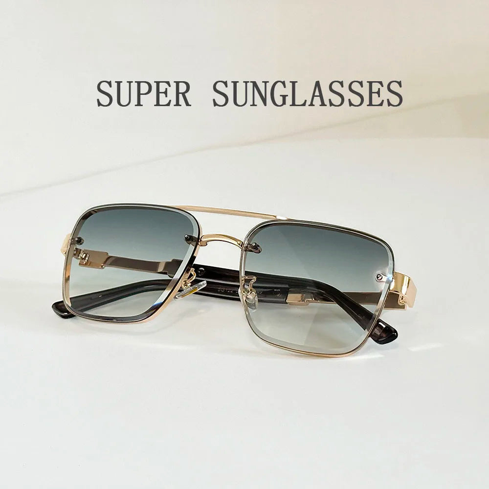 New Luxury  Vintage sunglasses for Men