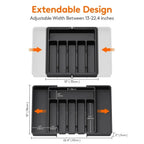 Extendable Kitchen Cutlery Storage Organizer