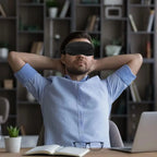 Silk Sleep Mask 2-Pack – Black Light-Blocking Eye Cover