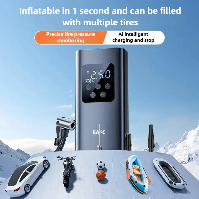 ProInflate™ 150PSI Portable Wireless Air Pump – All-in-One Electric Tire Inflator - Multiverse store