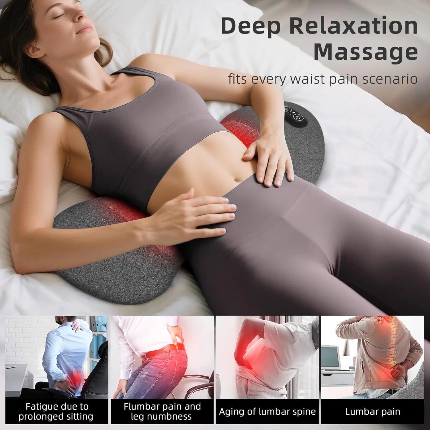 ComfortSpine™ Triple Fusion Lumbar Pillow