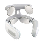 ComfortPulse™ 4-Head Electric Massager – Heat Therapy, 6 Modes & USB Rechargeable for Neck, Back & Shoulders