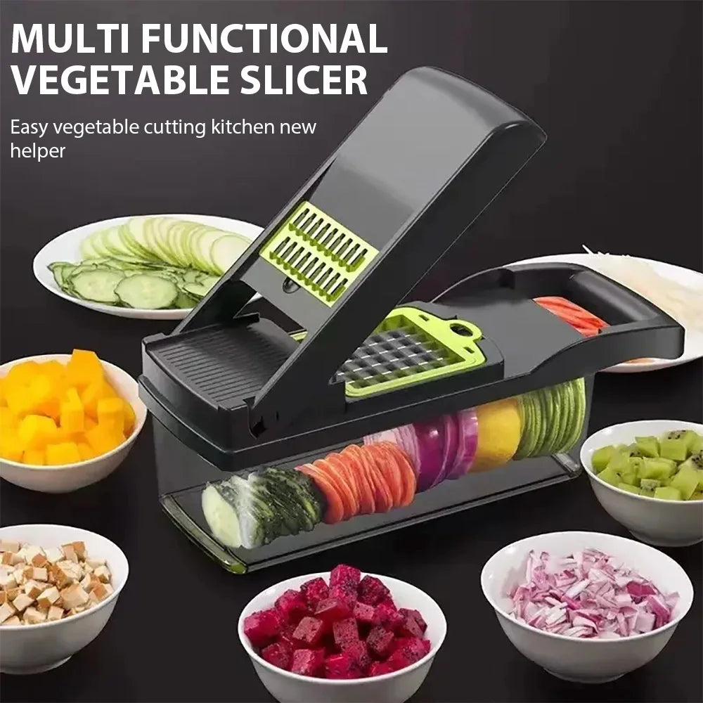 16 IN 1 Multifunctional Vegetable Chopper set