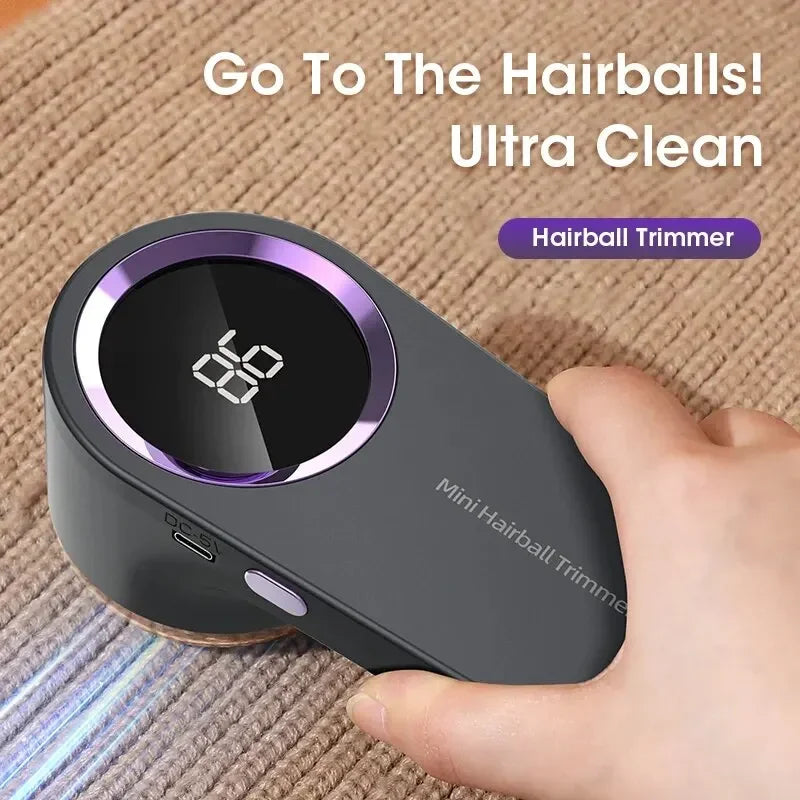 AeroLint™ Pro Electric Lint Remover | Digital Display Debobbler & Fabric Shave