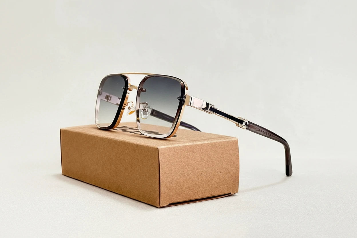 New Luxury  Vintage sunglasses for Men