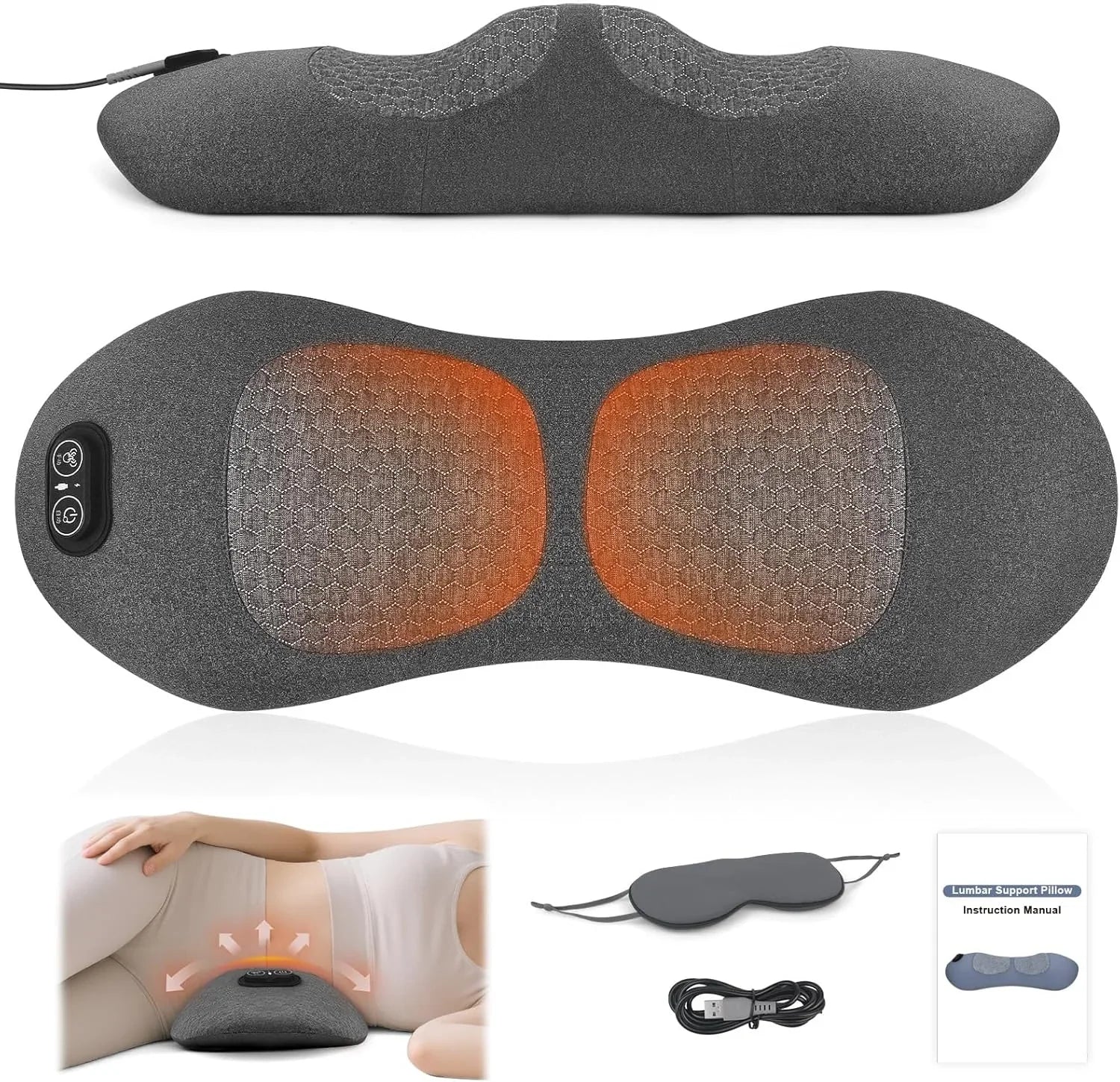 ComfortSpine™ Triple Fusion Lumbar Pillow