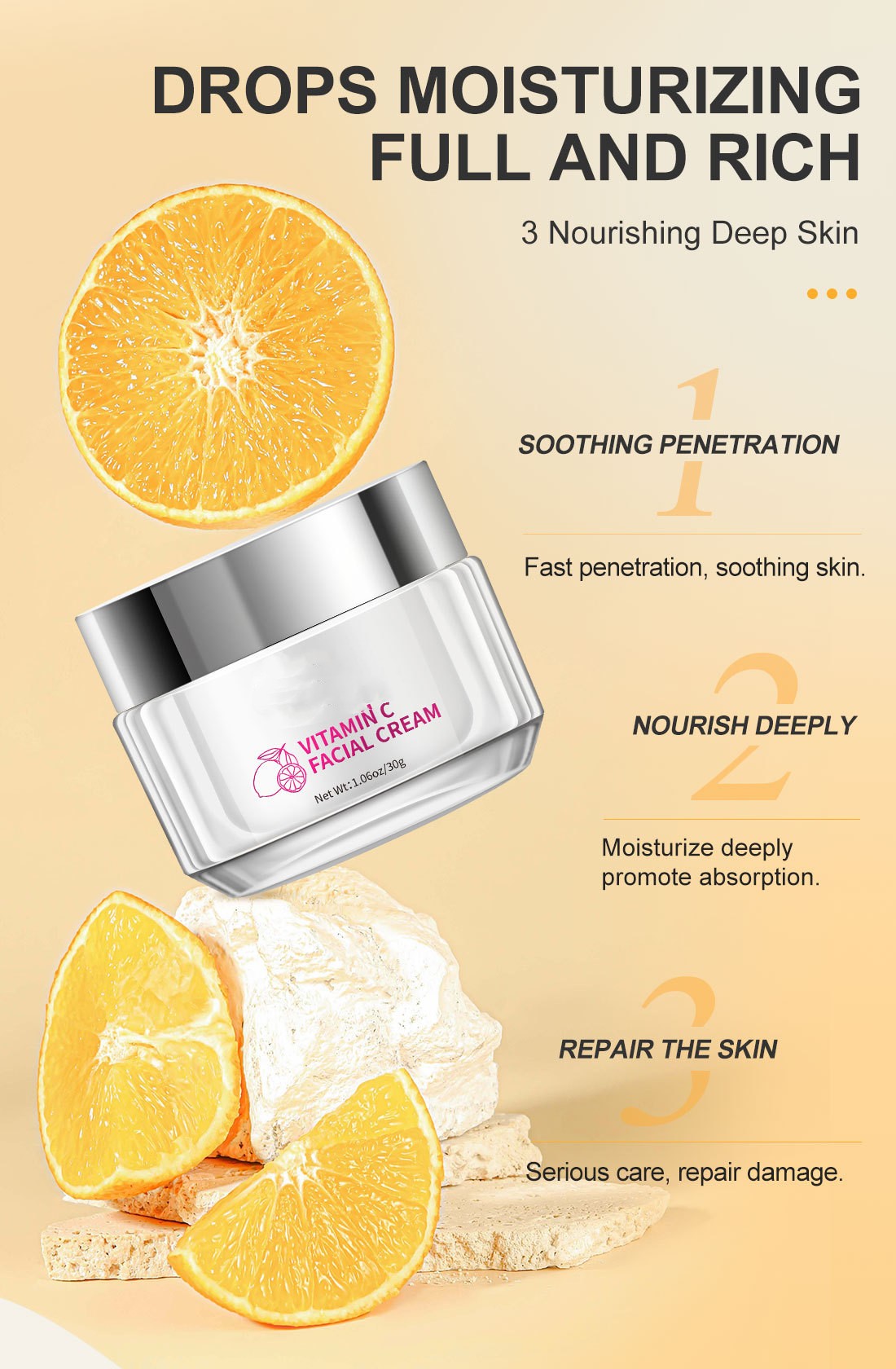 Vitamin C Face Cream for Skin Care